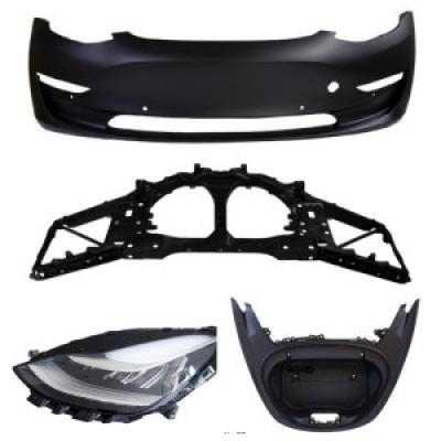 Body Parts HeadLamp Bumper Grille For Tesla Model 3 Y S X